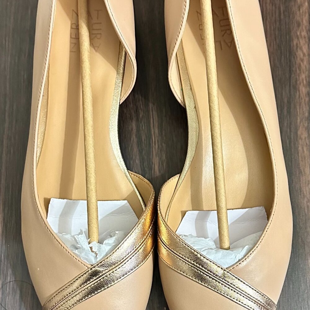 Naturalizer Henrietta d'Orsay Flat Dress Show - Size 12